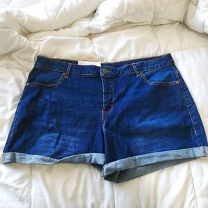 women's Serra denim shorts size 16